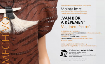 Molnár Imre bőrműves iparművész kiállítása nyílik a Klebelsberg Kultúrkúriában