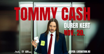 TOMM¥ €A$H eszpresszóra jön Budapestre – Novemberben a Dürer Kertben!