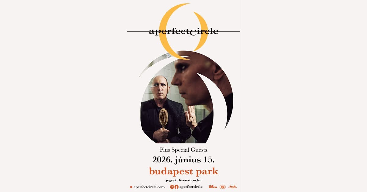A Perfect Circle először Magyarországon – felejthetetlen koncert vár a Budapest Parkban!